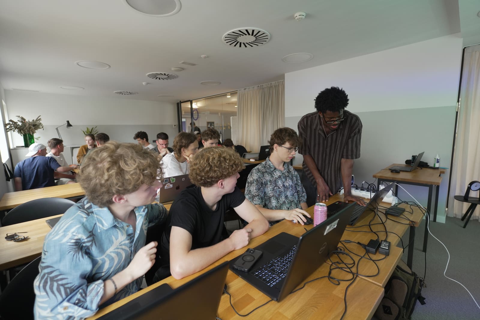Students cohort on Harbour.Space campus